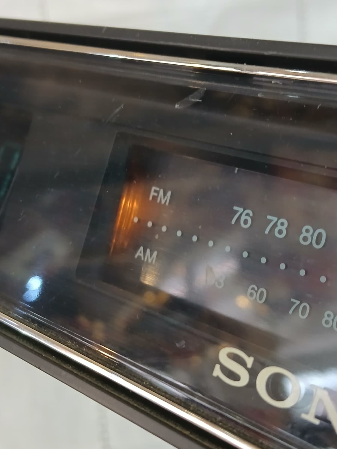 70년대 빈티지 소니 ICF-C530 디지털 시계 라디오 상품이미지8