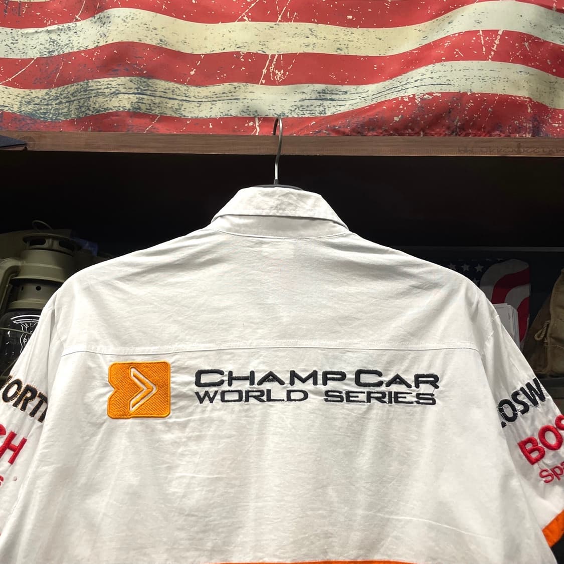 00s F1 월드 시리즈 오리지널 champ car 패치 레이싱 반팔셔츠 상품이미지4