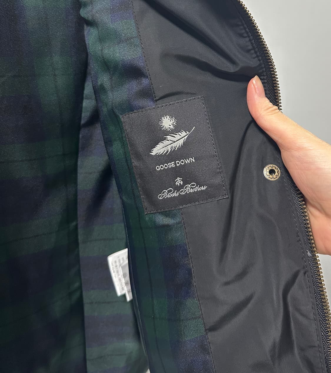 브룩스 브라더스 여성 구스 퀼팅 패딩 조끼 상품이미지5