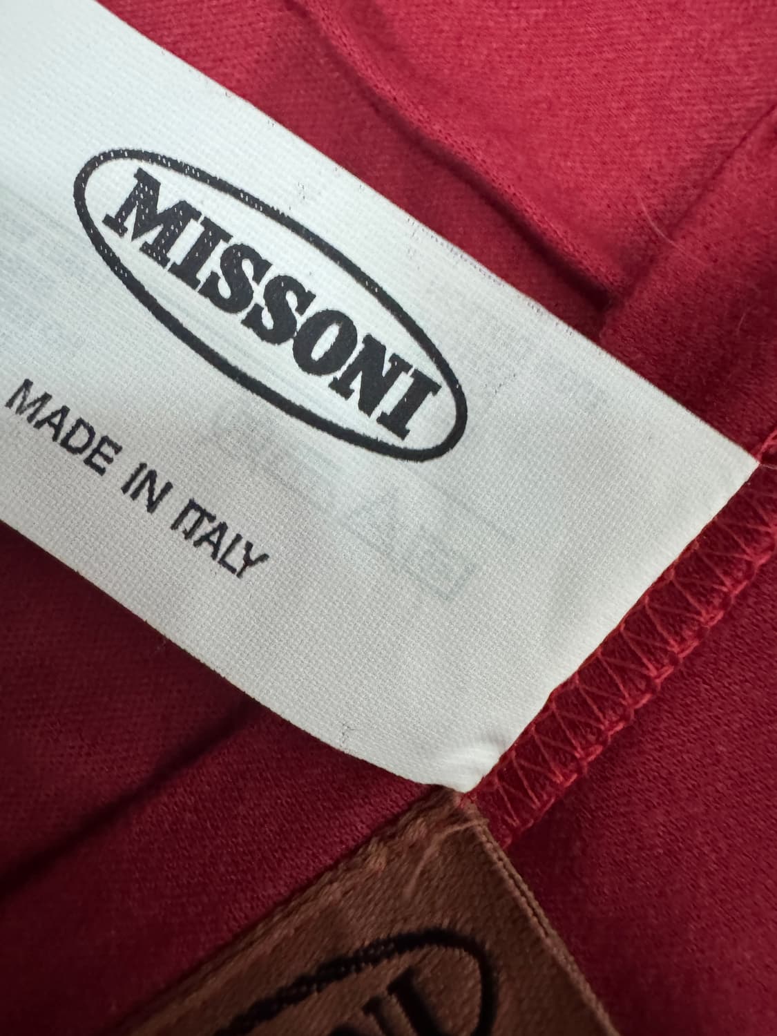 미쏘니 Missoni 빅 로고 오버핏 반팔 티셔츠 XL 상품이미지5