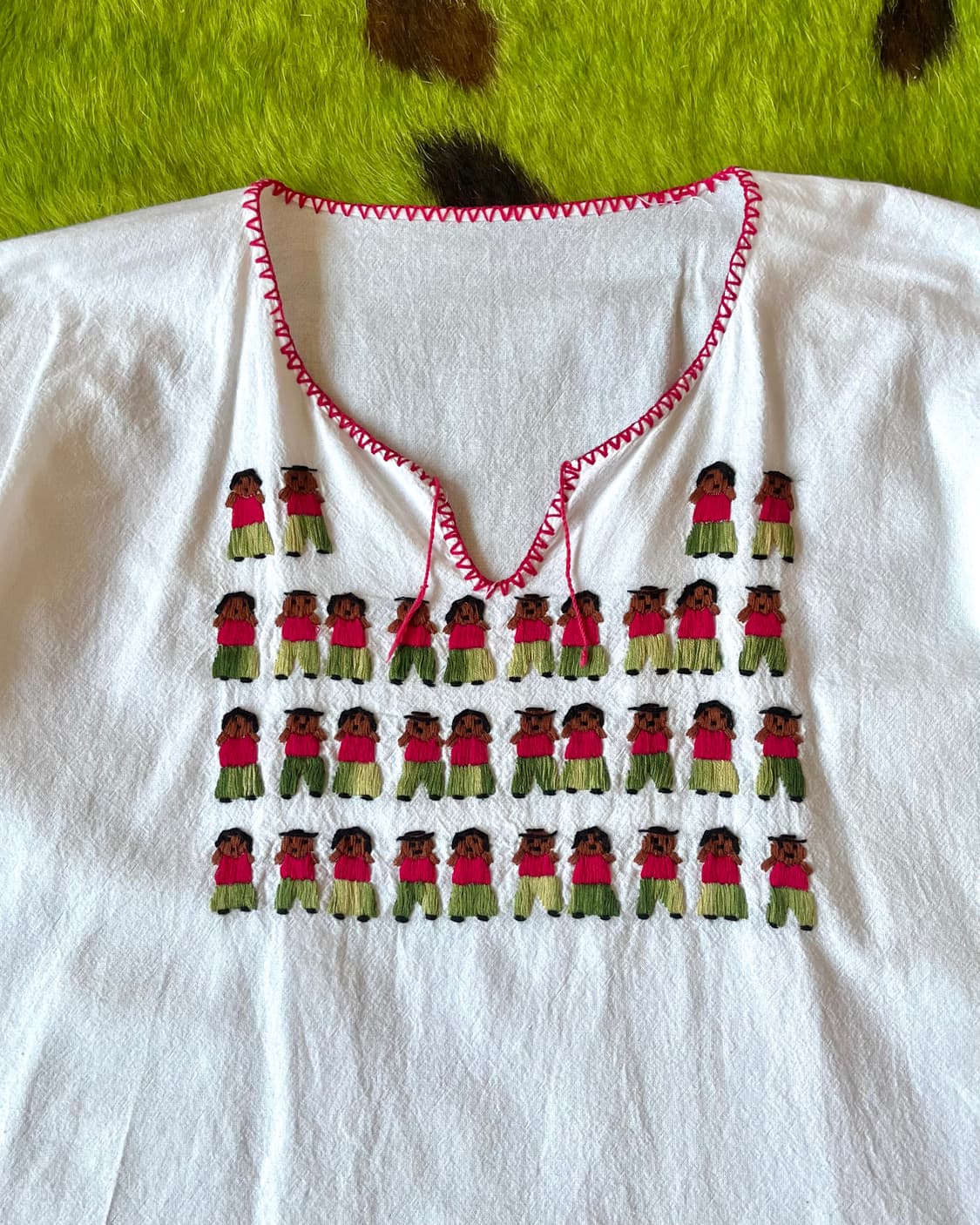 Indian Vintage Oriental Embroidery Top 상품이미지4