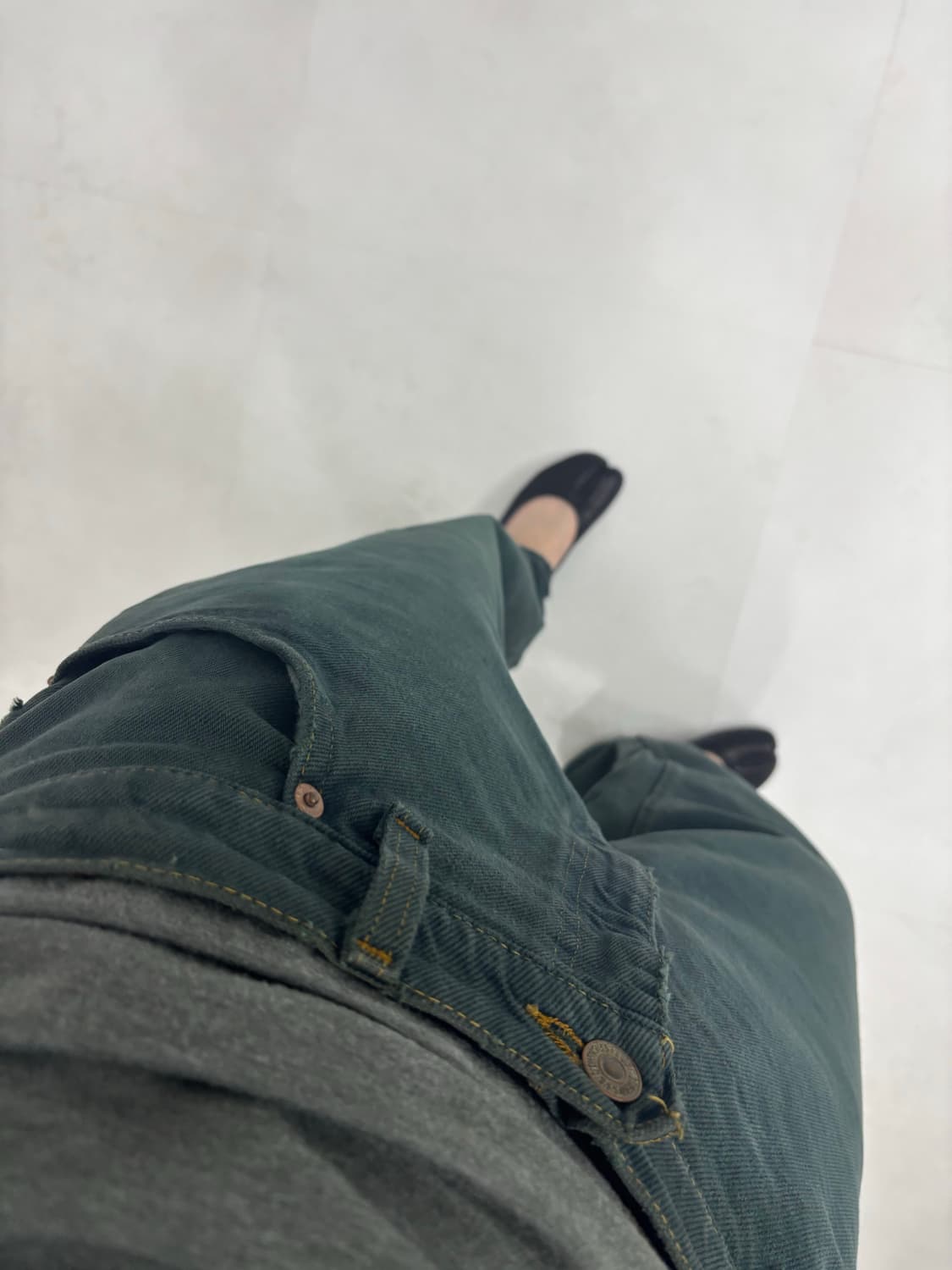 LEVIS 950 WASHED GREEN 상품이미지7