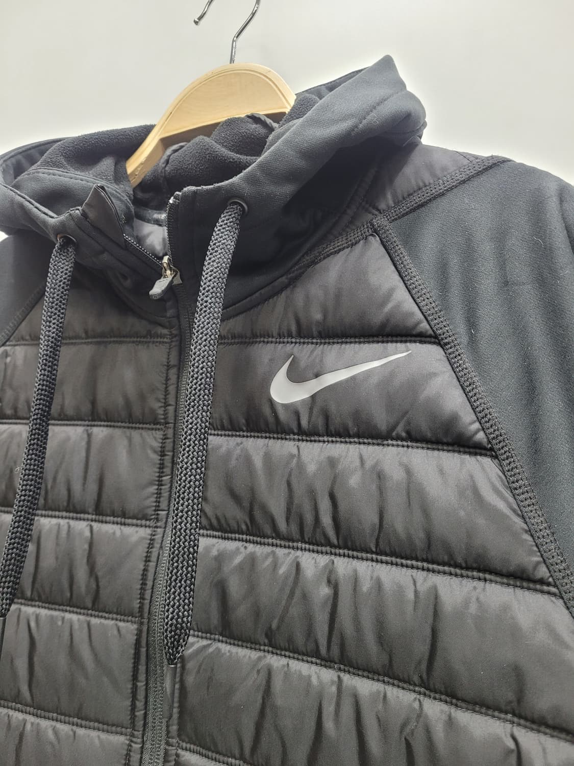 NIKE 나이키 써마 원터라이즈 풀집 후디 경량 패딩 / 남 XL
 상품이미지4