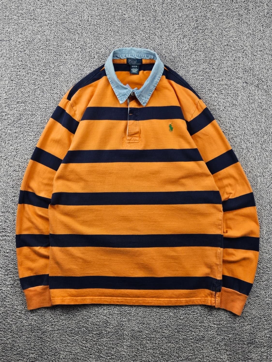 폴로랄프로렌 스트라이프 럭비 티셔츠 ( XL ) / 11662 상품이미지1