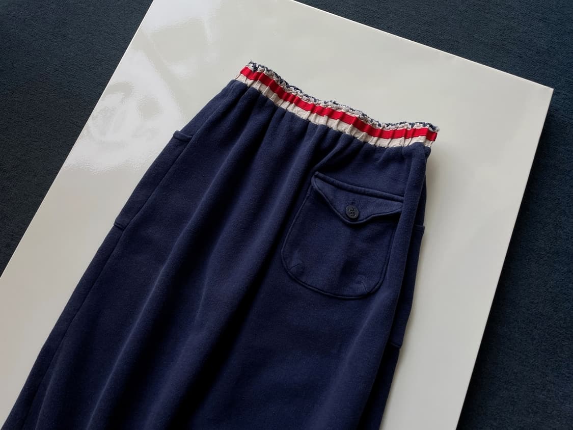 Sweat cotton mid skirt 상품이미지7