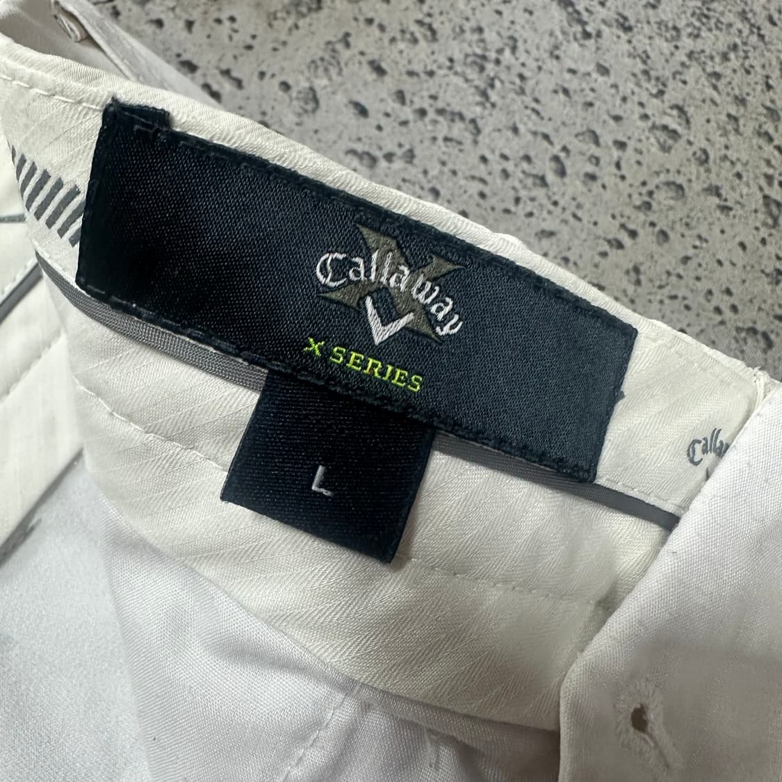 ✨ (바배) 캘러웨이 화이트 골프 팬츠  상품이미지4