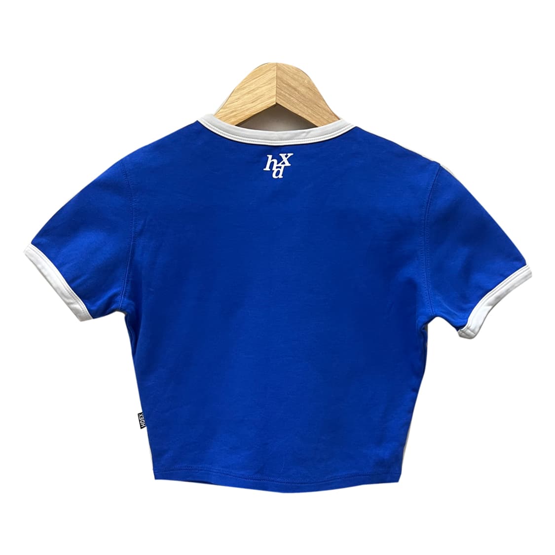 HDEX 에이치덱스 우먼스 릴렉스핏 블루 크롭탑 S 상품이미지2