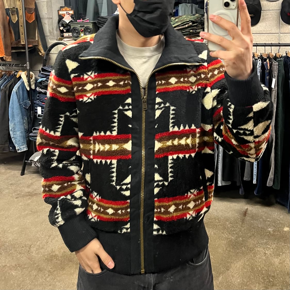 펜들턴 아즈텍 플리스 집업 자켓 (100) 상품이미지8