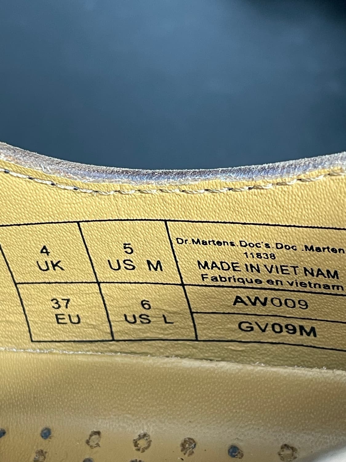 [235] 닥터마틴 1461 3홀 크레이지 호스 상품이미지10