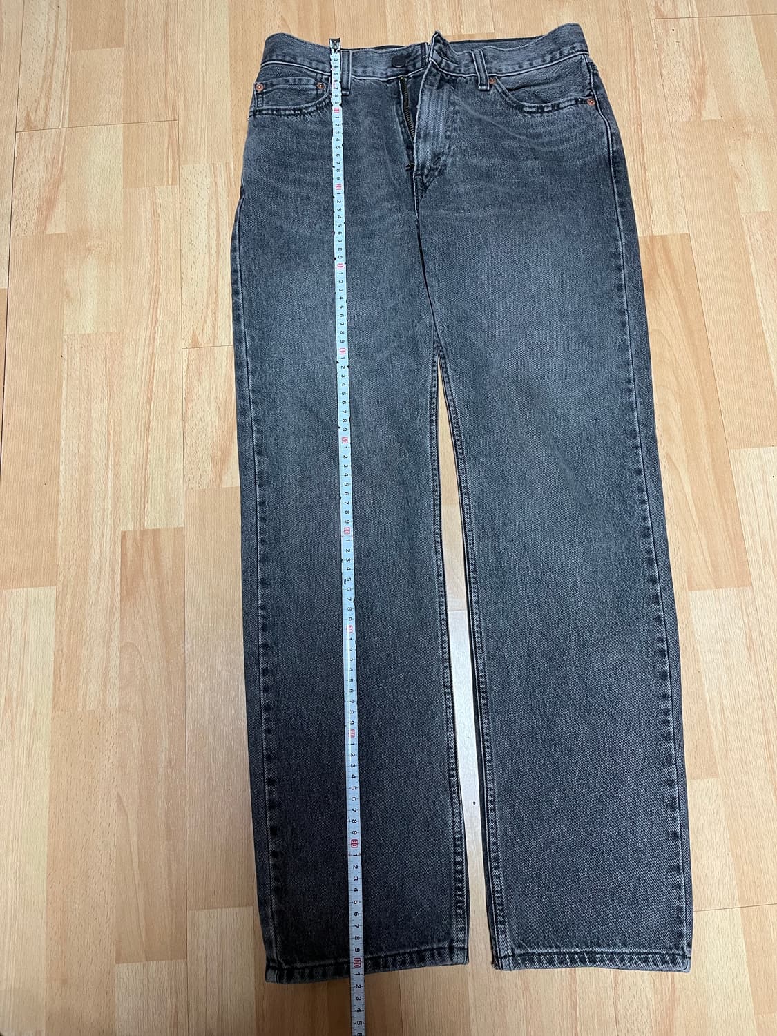 리바이스 555 96 릴렉스 스트레이트진 그레이 28/32 상품이미지5