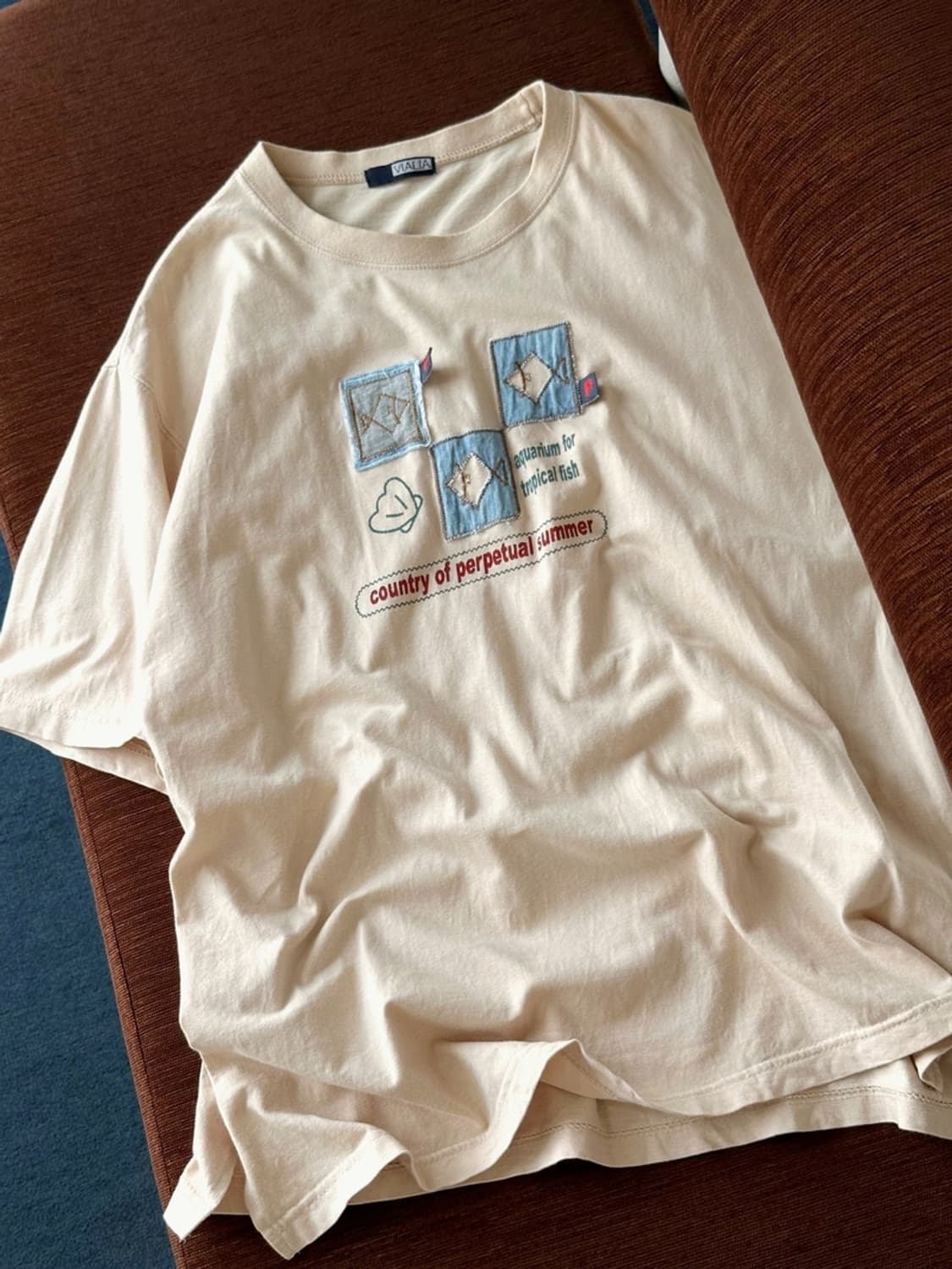 Design patch t-shirt 상품이미지2
