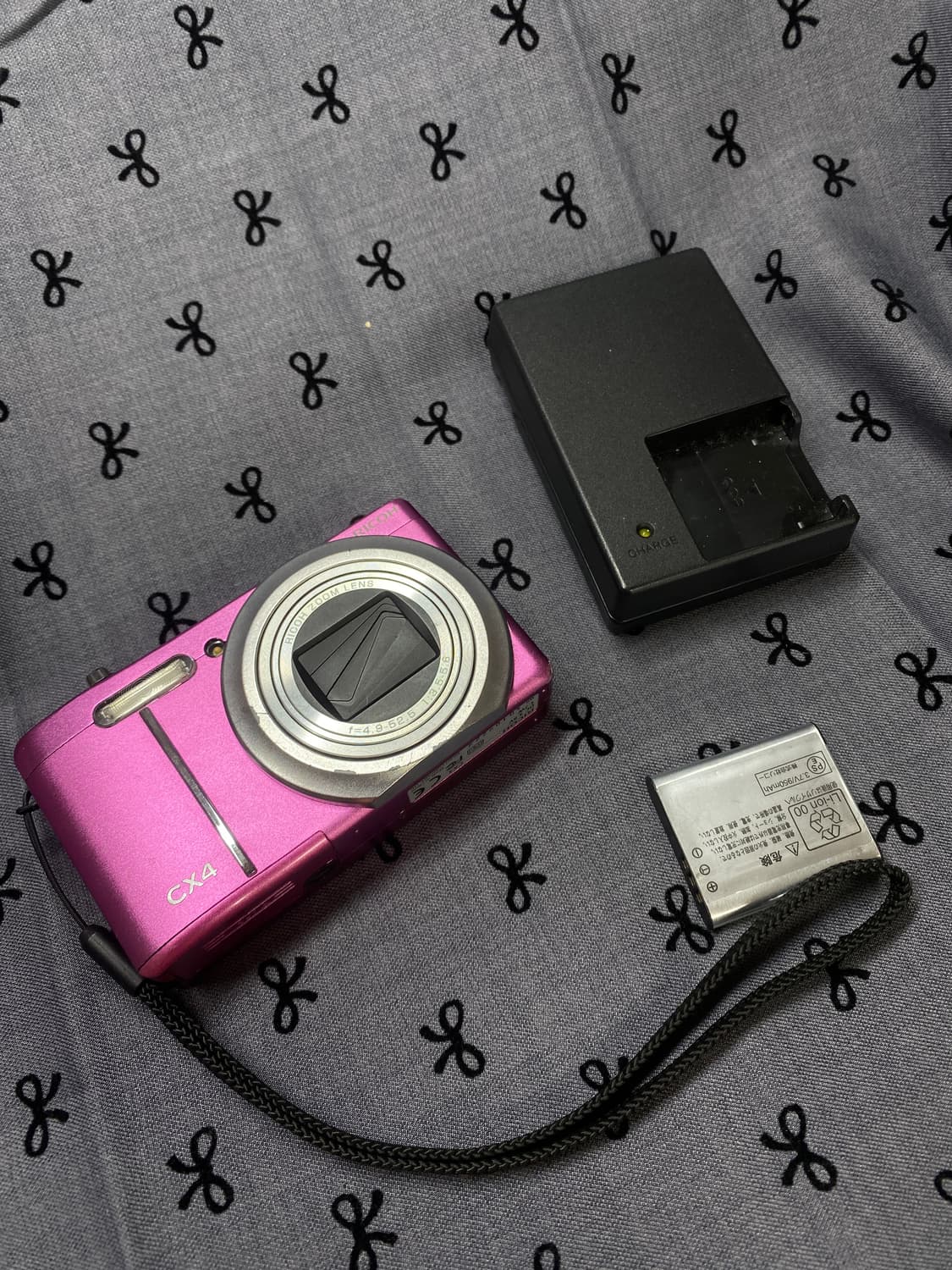 레어✨작례👌-Ricoh cx4 핑크디카 🎀 상품이미지2