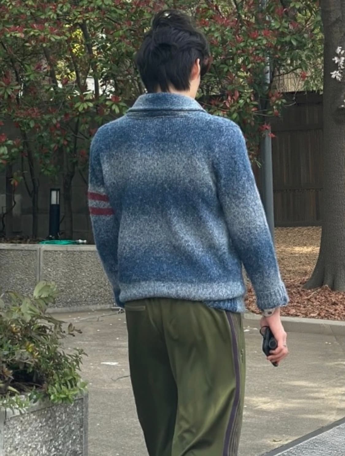 11FW BEAMS HEART Shawl Collar Knit cardi 상품이미지2