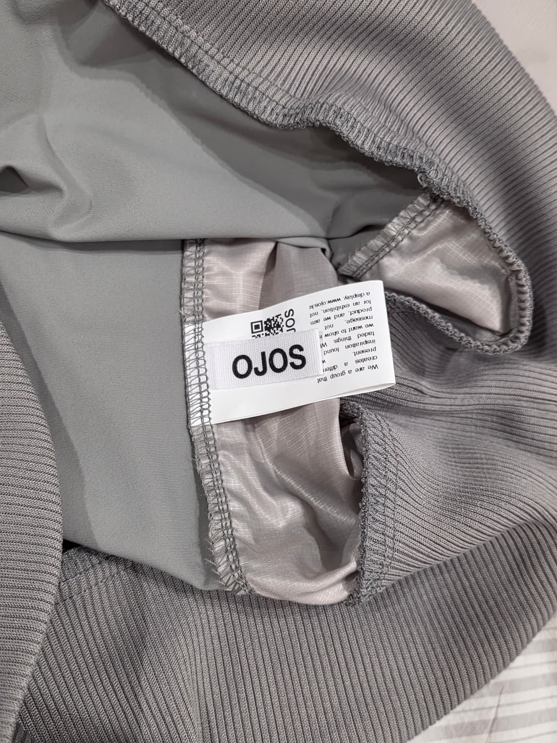 Ojos(오호스)투웨이 후디 볼레로 / 카키 상품이미지7