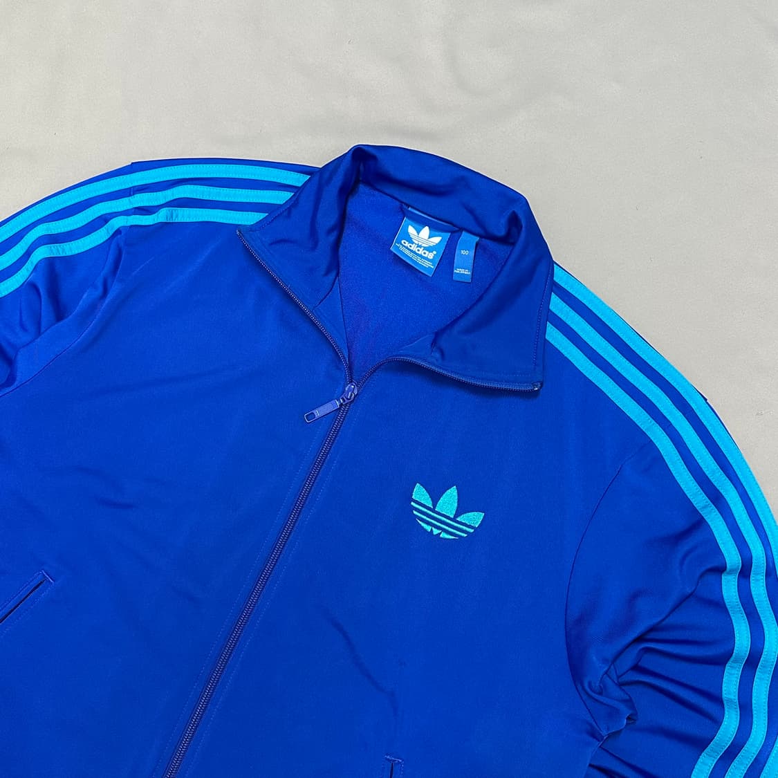 아디다스 파이어버드 마린블루 빈티지 져지 100 상품이미지4