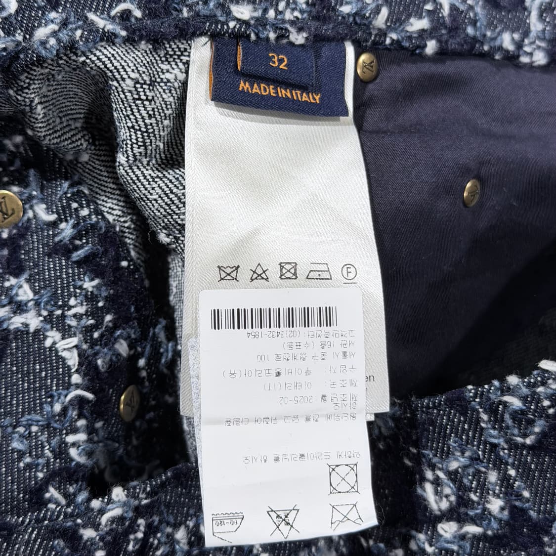 (S/50,32) / 루이비통 신상 플록드 모노그램 데님 셋업 상품이미지10