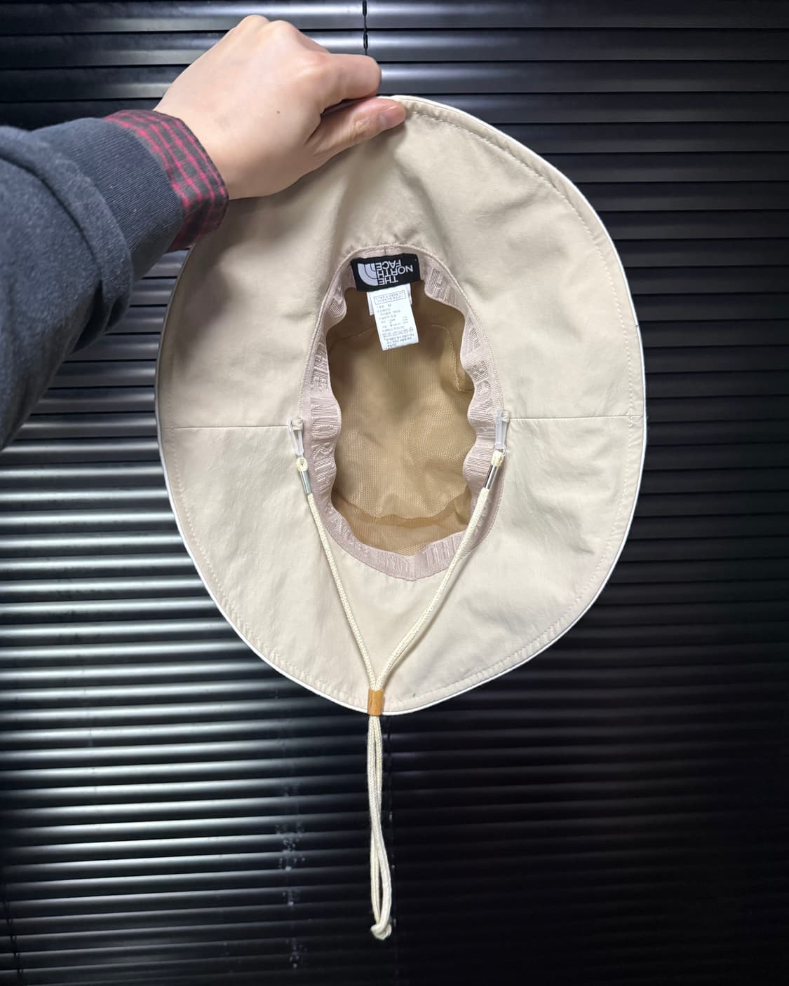 노스페이스 베이지 트래킹 모자 벙거지 버킷햇 등산 썬캡 끈 여행 일상 상품이미지6