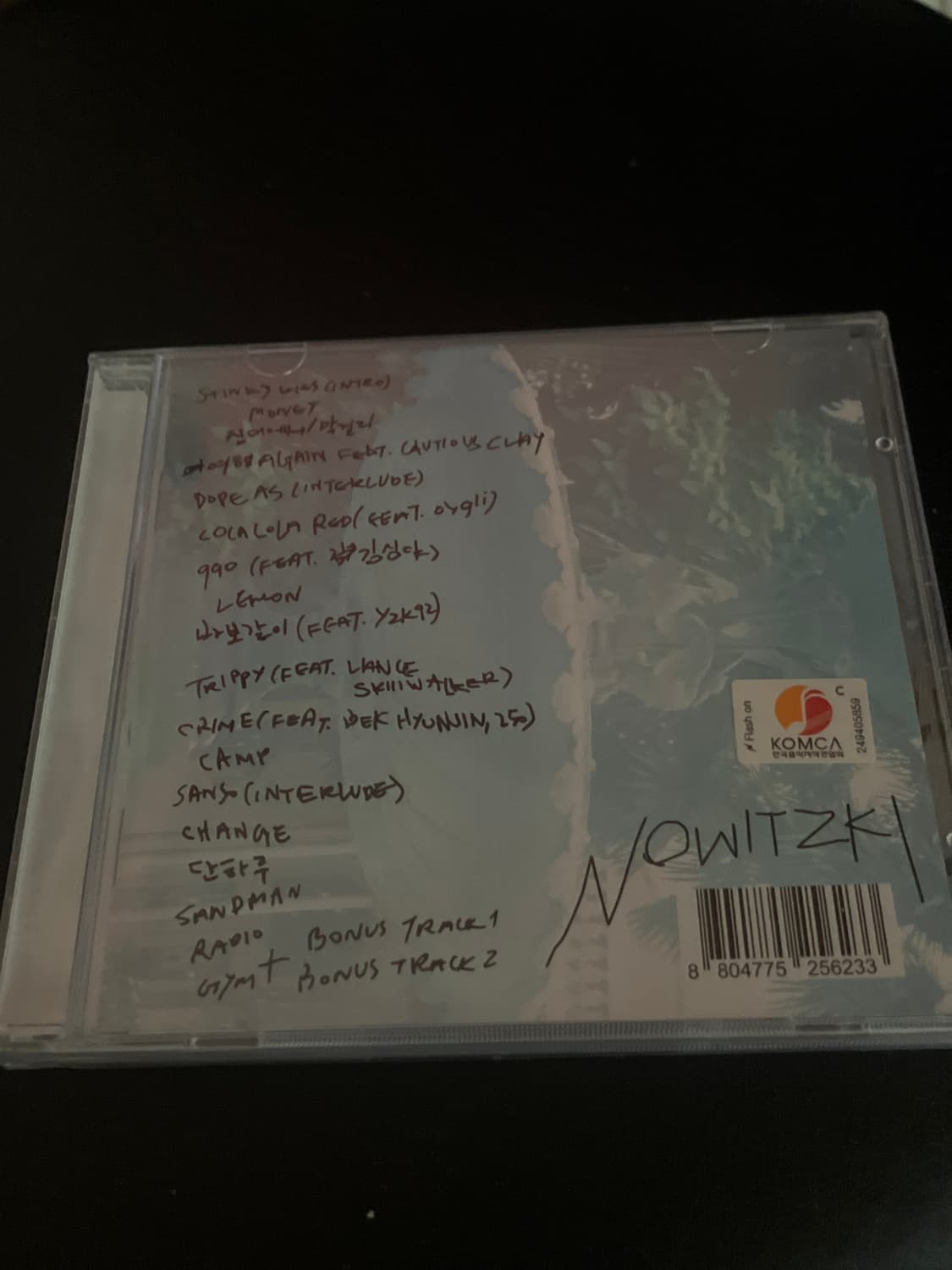빈지노 노비츠키 미개봉 cd 상품이미지2