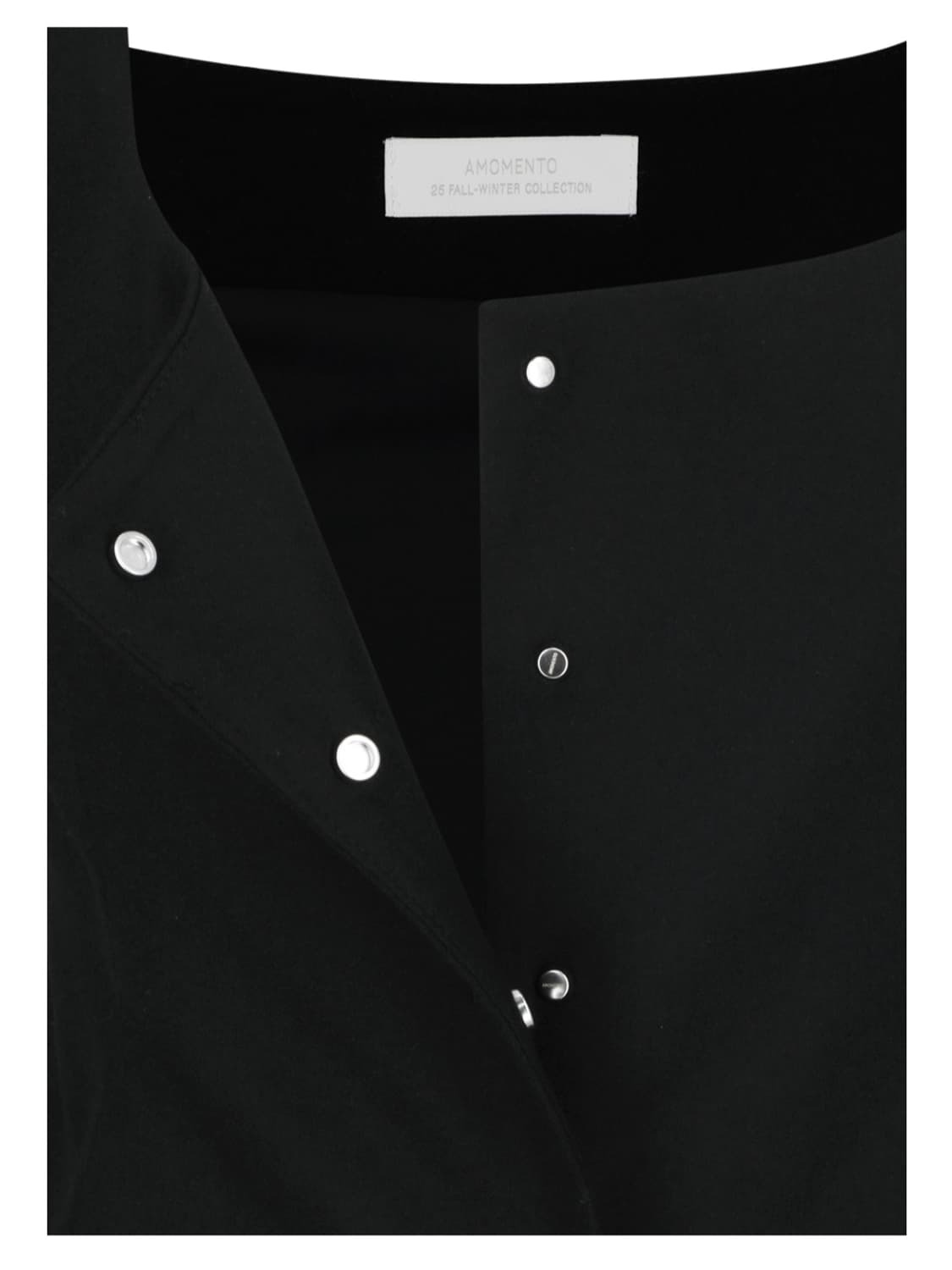 AMOMENTO WOOL SNAP BUTTON DOWN VEST 상품이미지6
