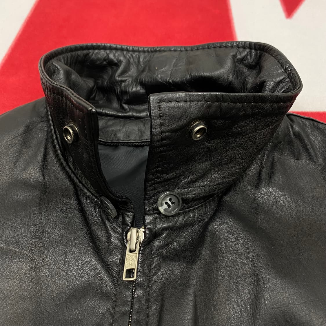 JPN 소가죽 자켓 XL 실측 L  상품이미지5