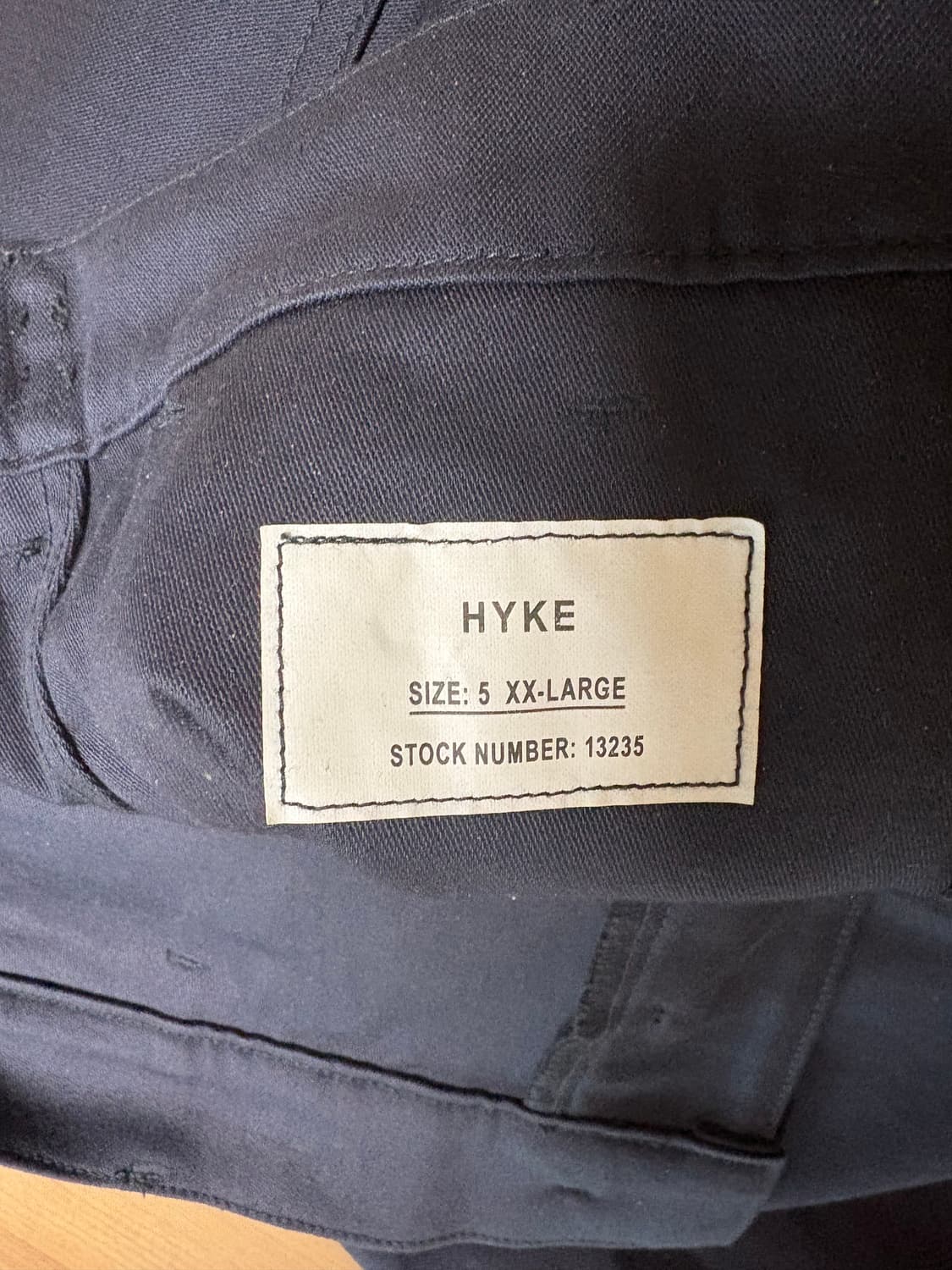 하이크 백사틴 베이커팬츠 상품이미지3