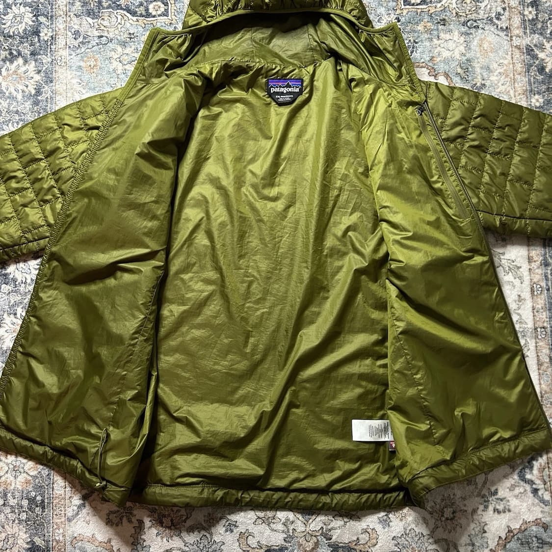 19SS 파타고니아 나노 퍼프 후디 세이지 카키 상품이미지7