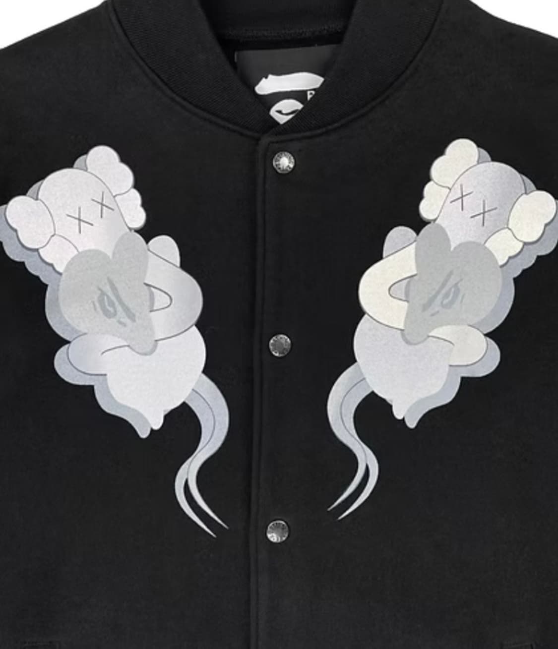 Bape kaws 베이프 카우스 바시티 자켓 상품이미지3