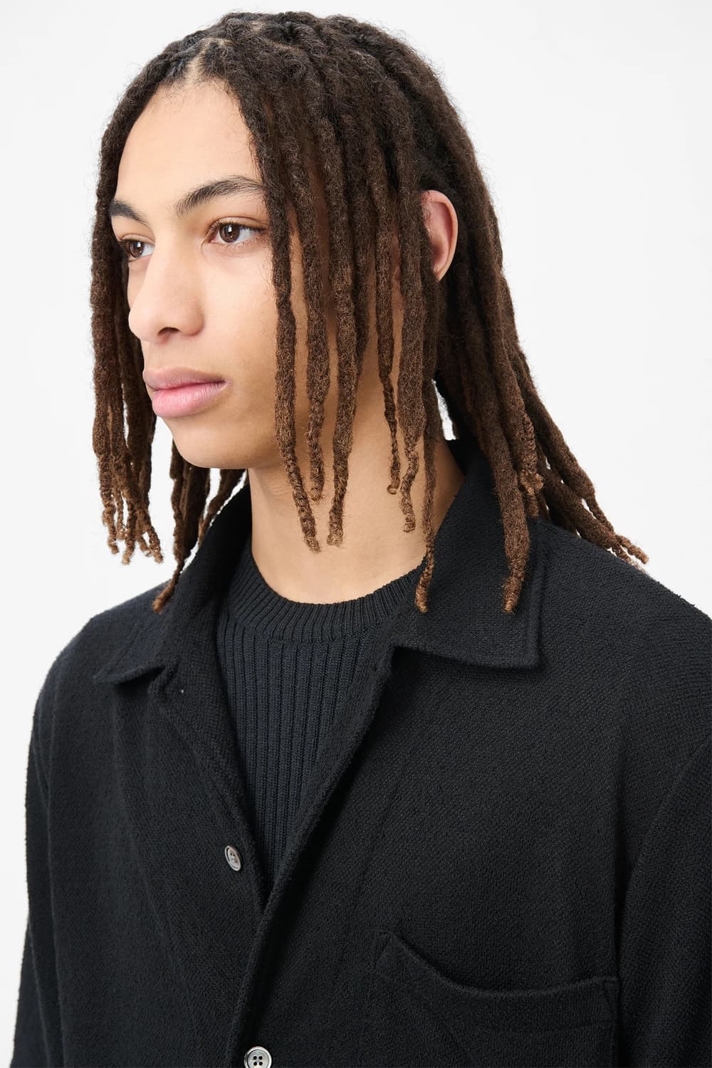 아워레가시 박스 셔츠 숏슬리브 블랙 부클레 50사이즈 상품이미지4