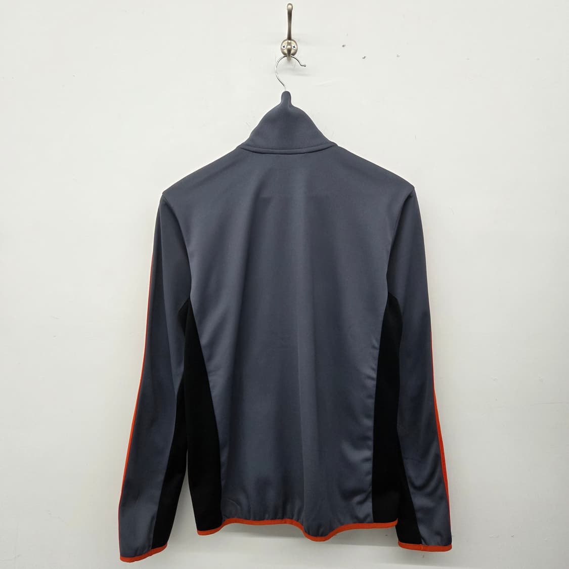 아디다스 삼선 트랙탑 그레이/오렌지 여성 L 상품이미지5