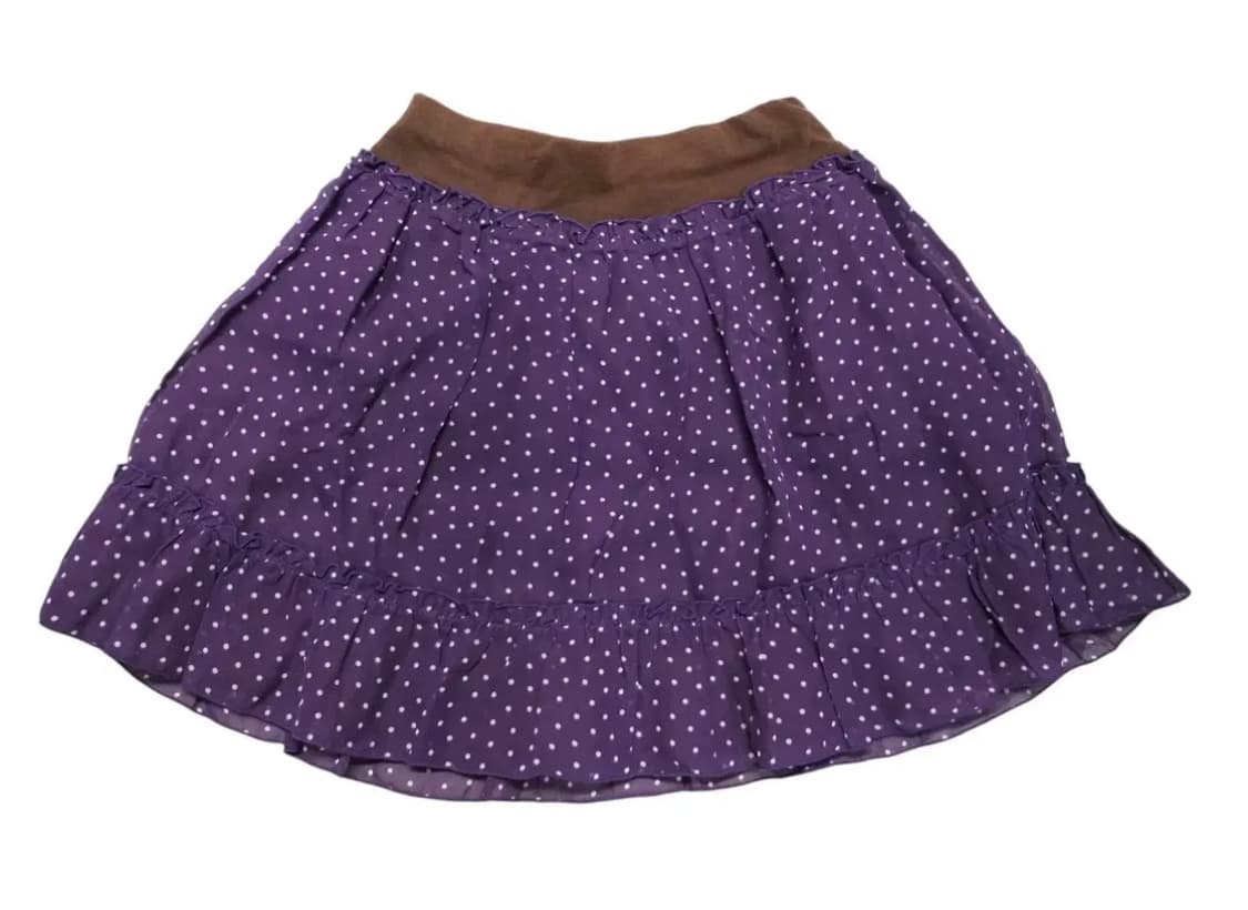 갸루 빈티지 리버서블 스커트 상품이미지2