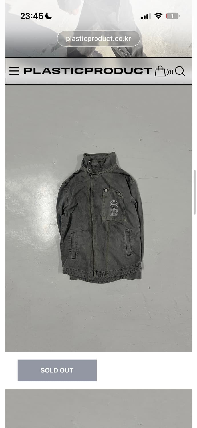 MPa TRAPEZOID JACKET (ASPHALT) S 상품이미지1