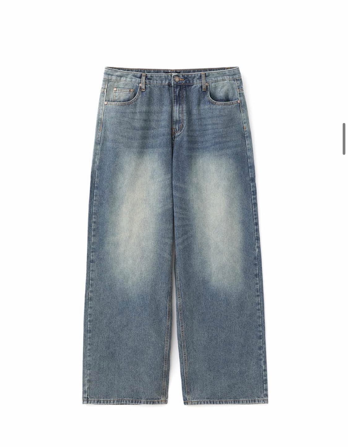 dnsr스트라이프 데님 팬츠 블루 상품이미지2