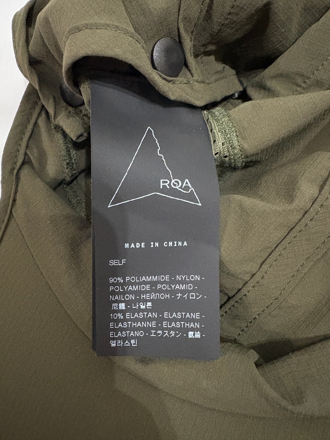 로아 하이킹 ROA Hiking / 사하라 캡 앤틱 브론즈 / ONE 상품이미지7