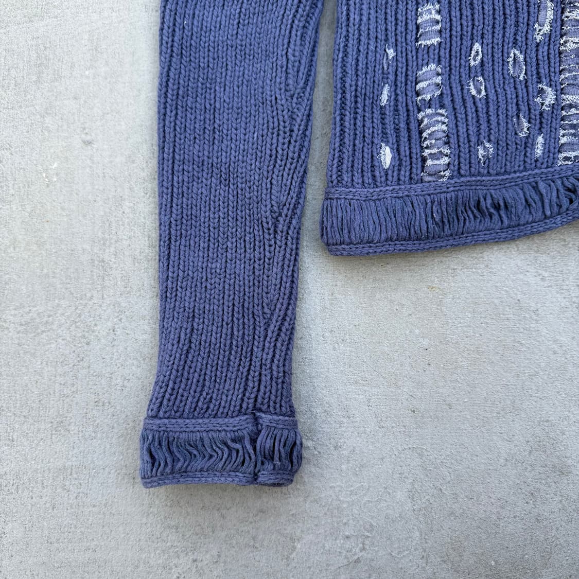 MINE 그런지 디테일 가디건 상품이미지3