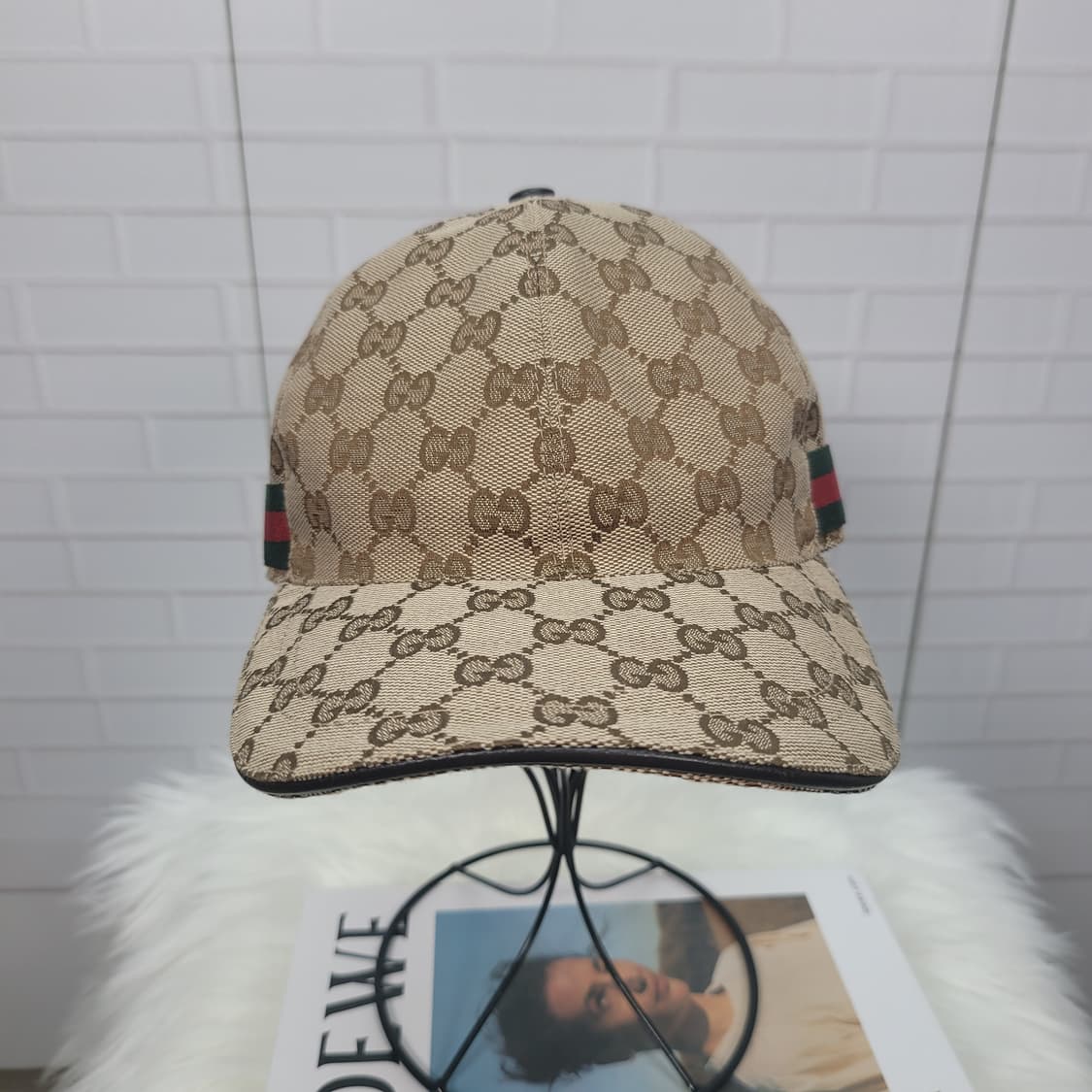 GUCCI 구찌 모자 볼캡 캡 58cm M 사이즈 상품이미지1