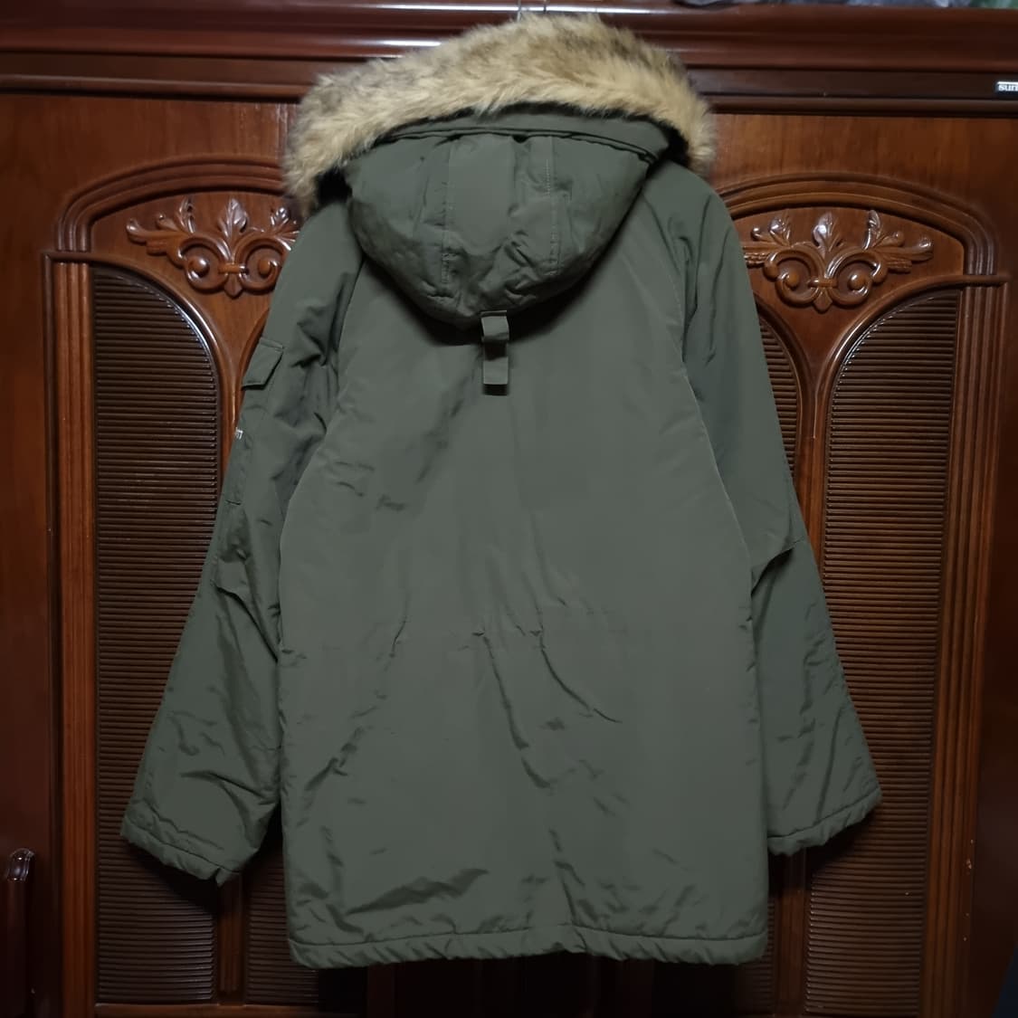 [Carhartt wip] 우먼즈 카키 앵커리지 파카 상품이미지3