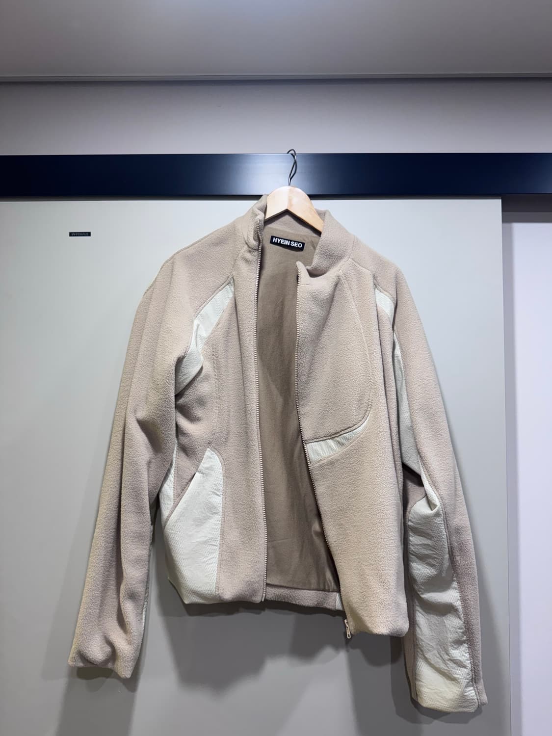 혜인서 HYEINSEO 패널 플리스 자켓 상품이미지1