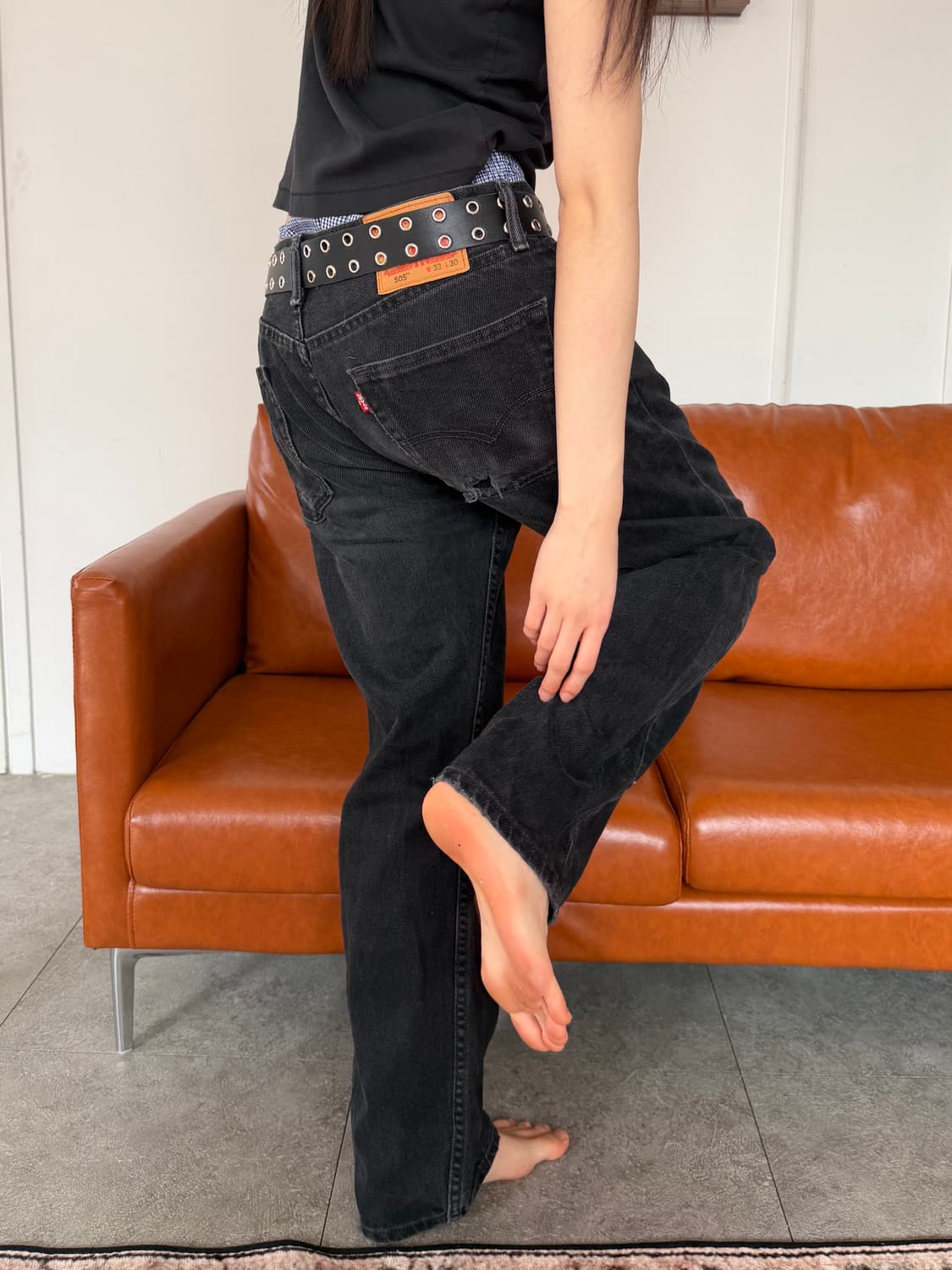 리바이스 505 블랙  상품이미지3
