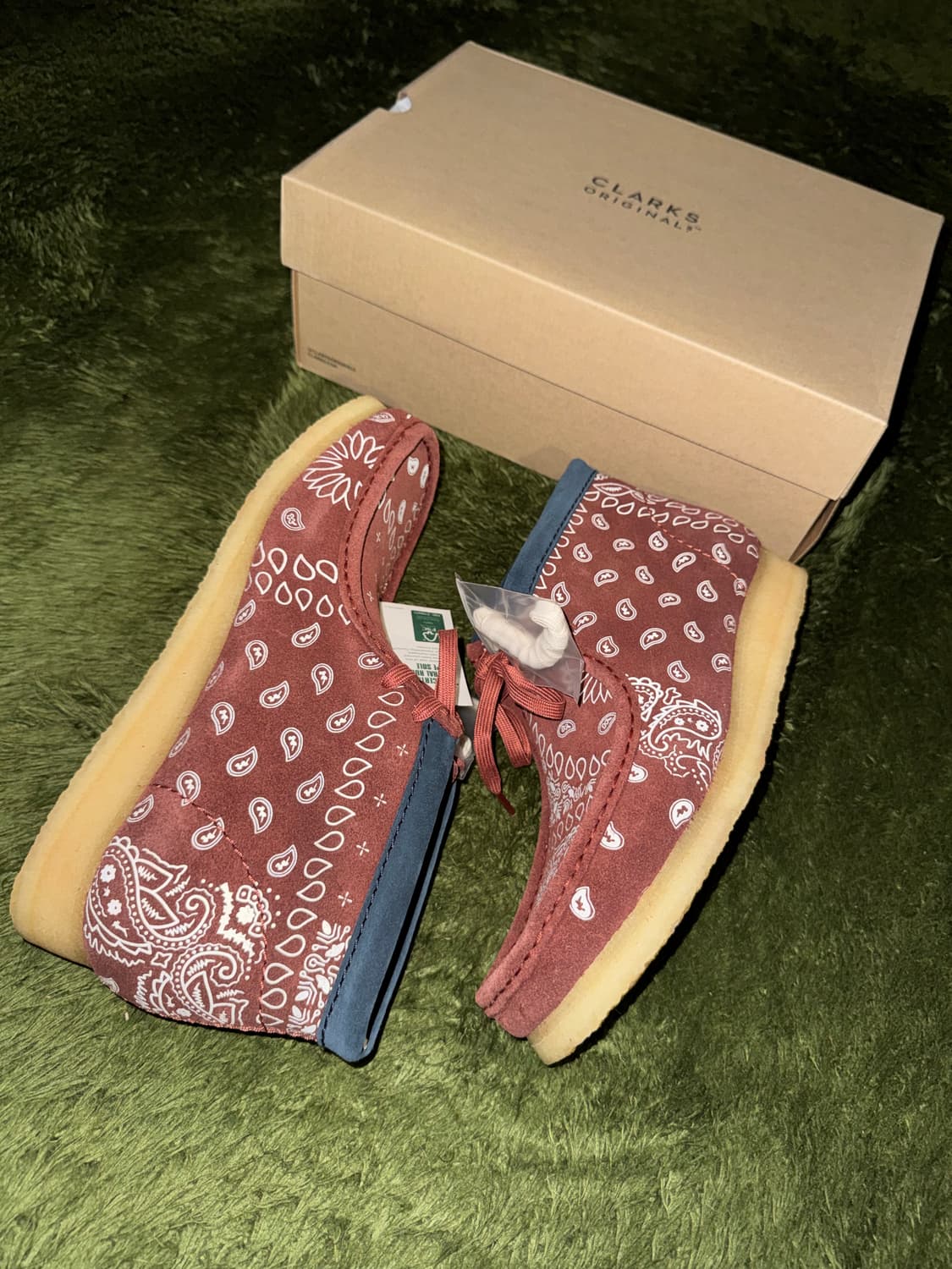[270] Clarks 클락스 왈라비 부츠 페이즐리 브릭스 상품이미지5