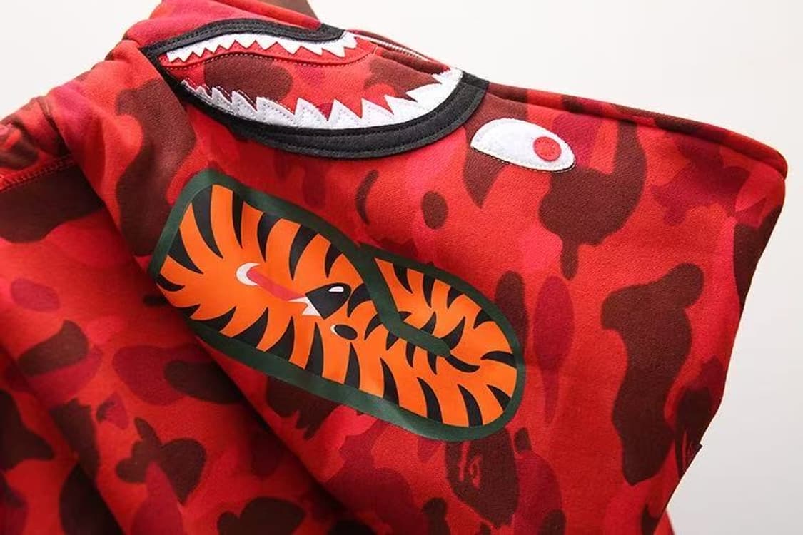 베이프 빈티지 후드집업 상품이미지3