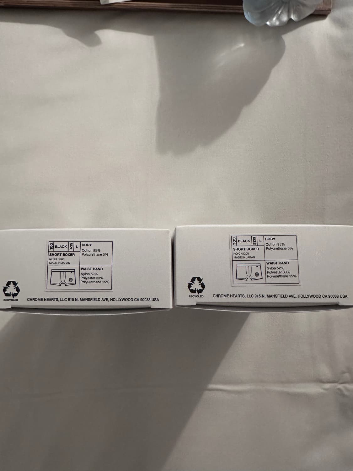 [L] 복서 브리프 블랙 새상품 상품이미지3