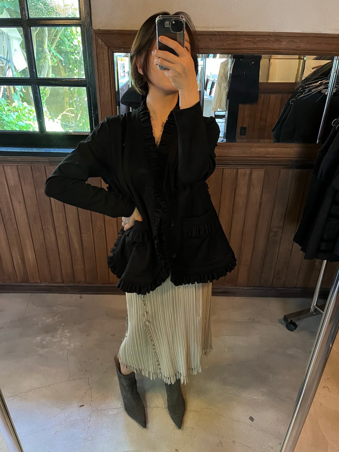 NOIR KEI NINOMIYA frills jacket 상품이미지3