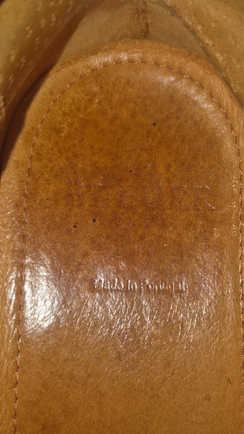 프랑스 명품구두 BREUER 브로이어 빈티지 윙팁 로퍼 EU 40 상품이미지9