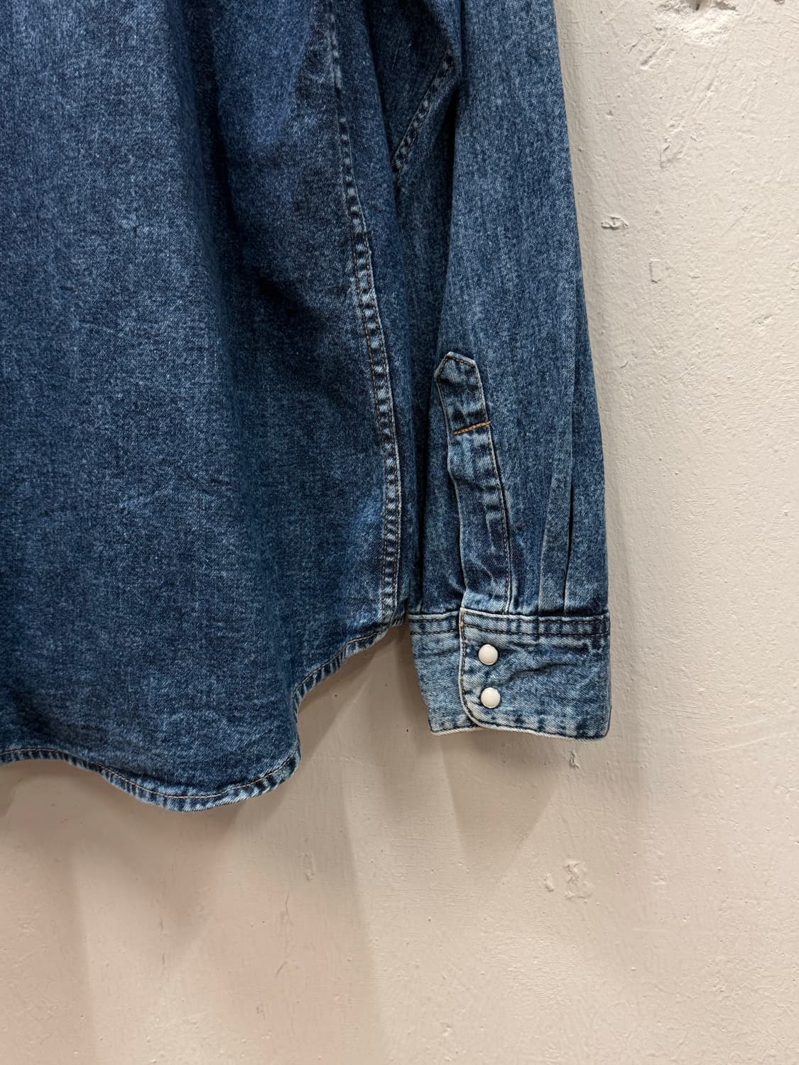 LL) Big-John Extra Denim Western Shirt 상품이미지5