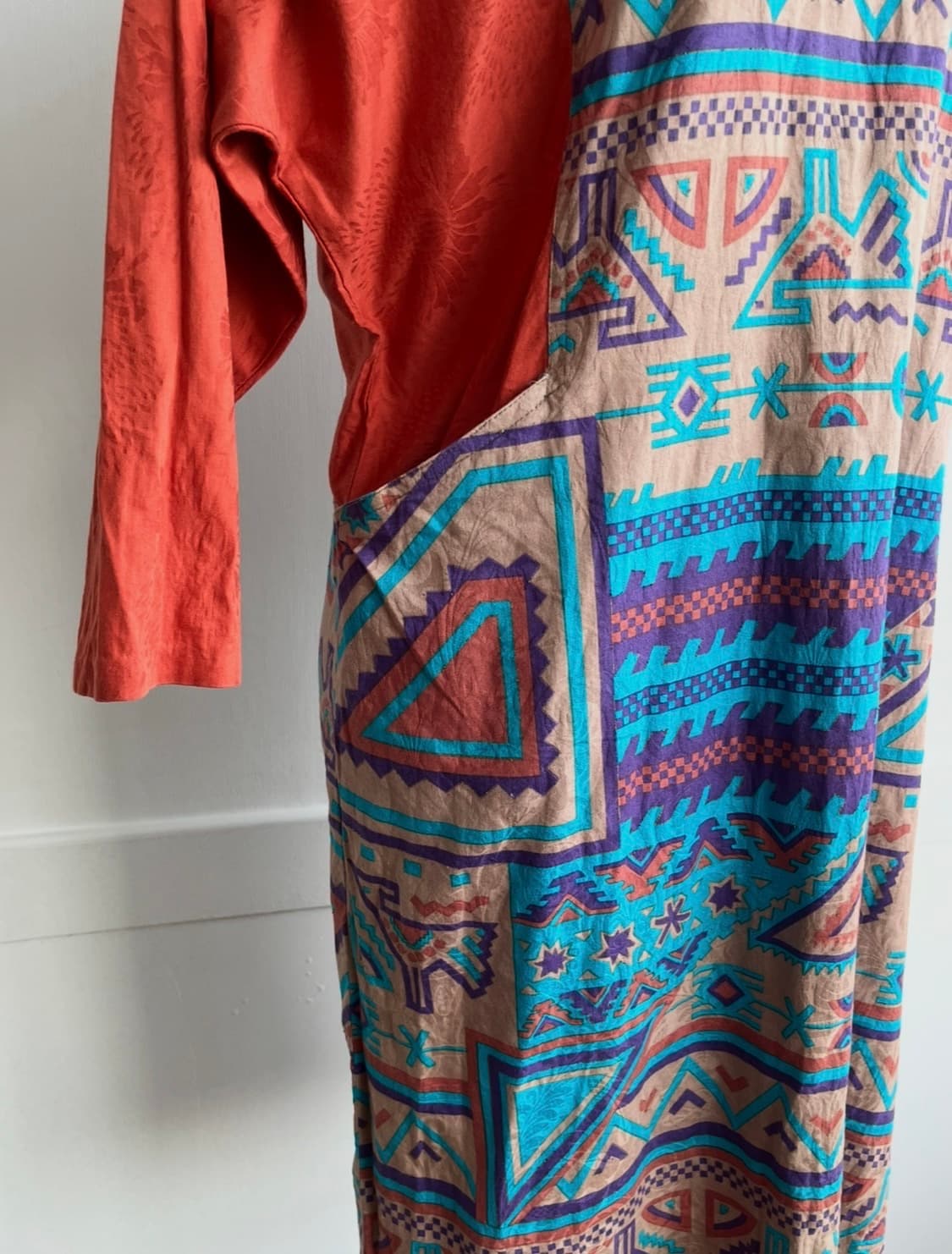 보헤미안 에스닉 포켓 원피스 상품이미지4