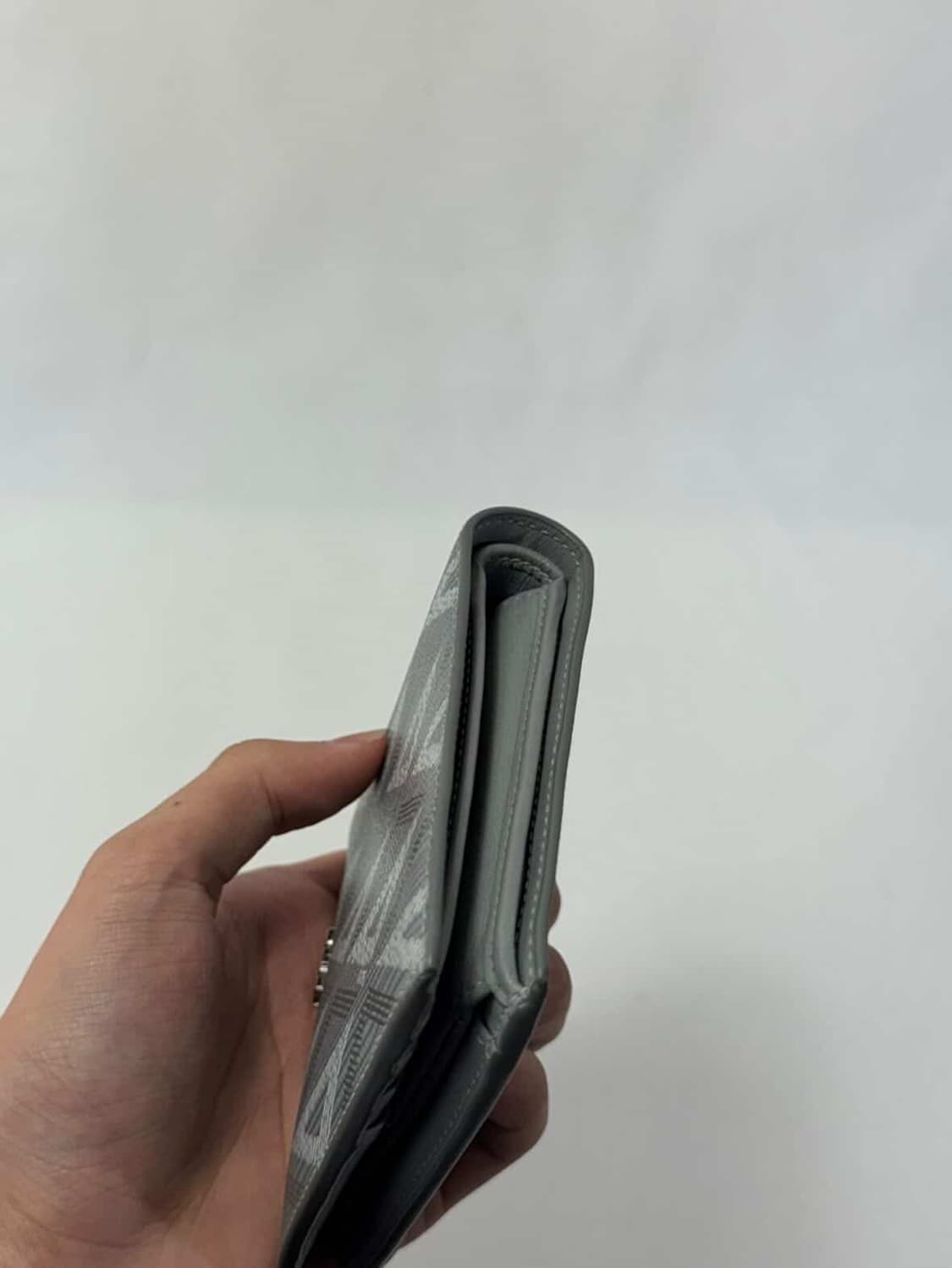 디올 CD 다이아몬드 캔버스 반지갑 상품이미지4