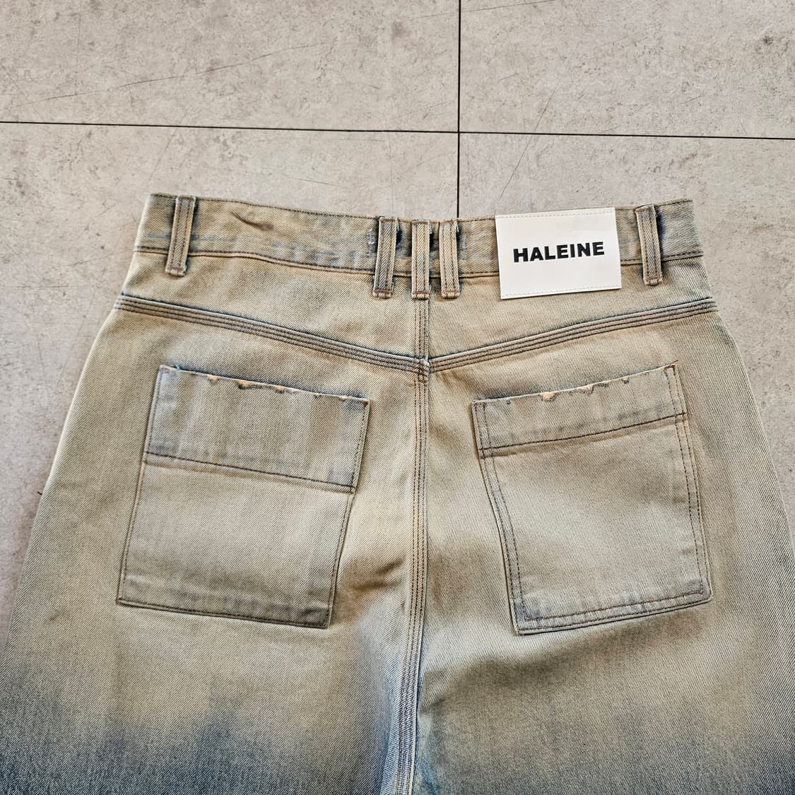 2 알렌느 왁스코팅진 팬츠 상품이미지2