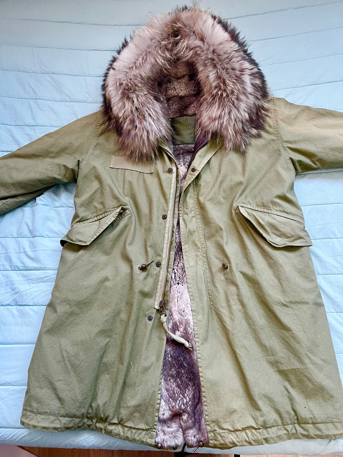 미스터앤미세스퍼 / M65 토끼털 야상(래빗퍼) / S (100) 상품이미지1