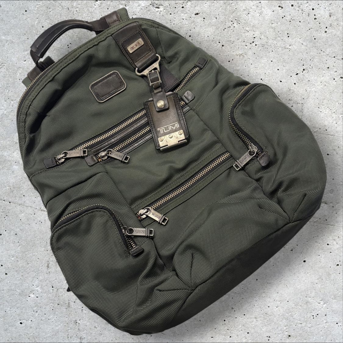 TUMI 투미 알파 브라보 녹스 백팩 올리브 카키 상품이미지1