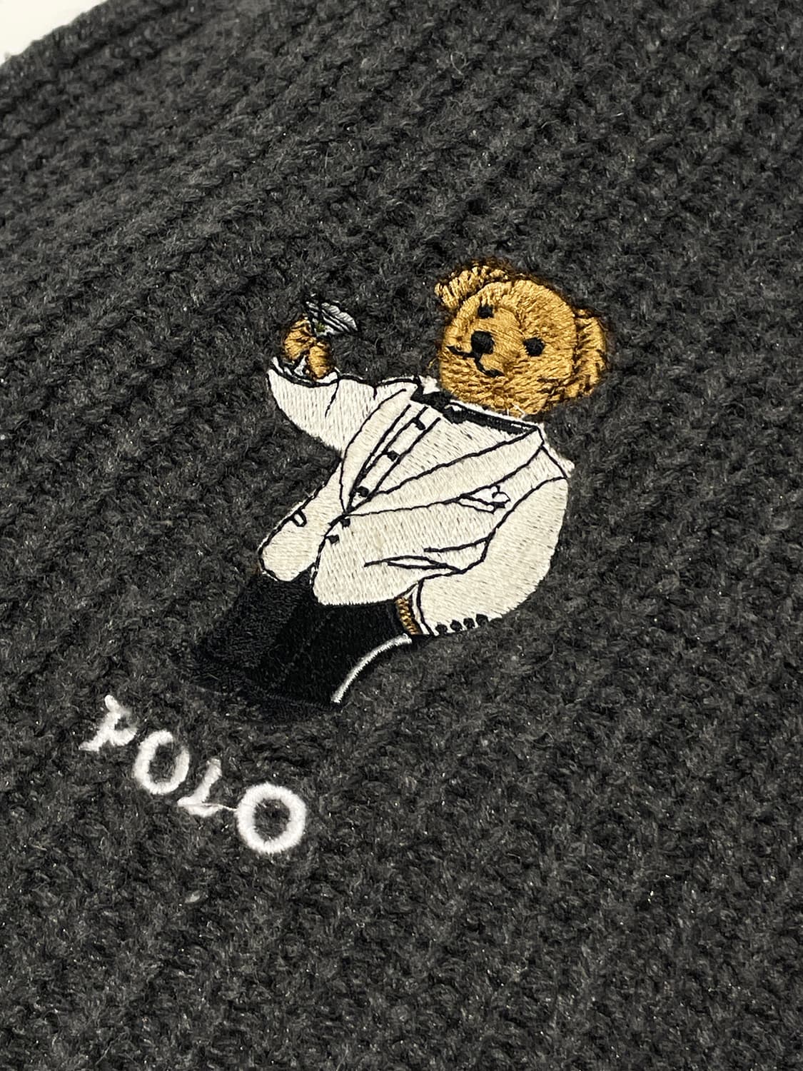 폴로 랄프로렌 베어 리브 니트 목도리 A1539 상품이미지5